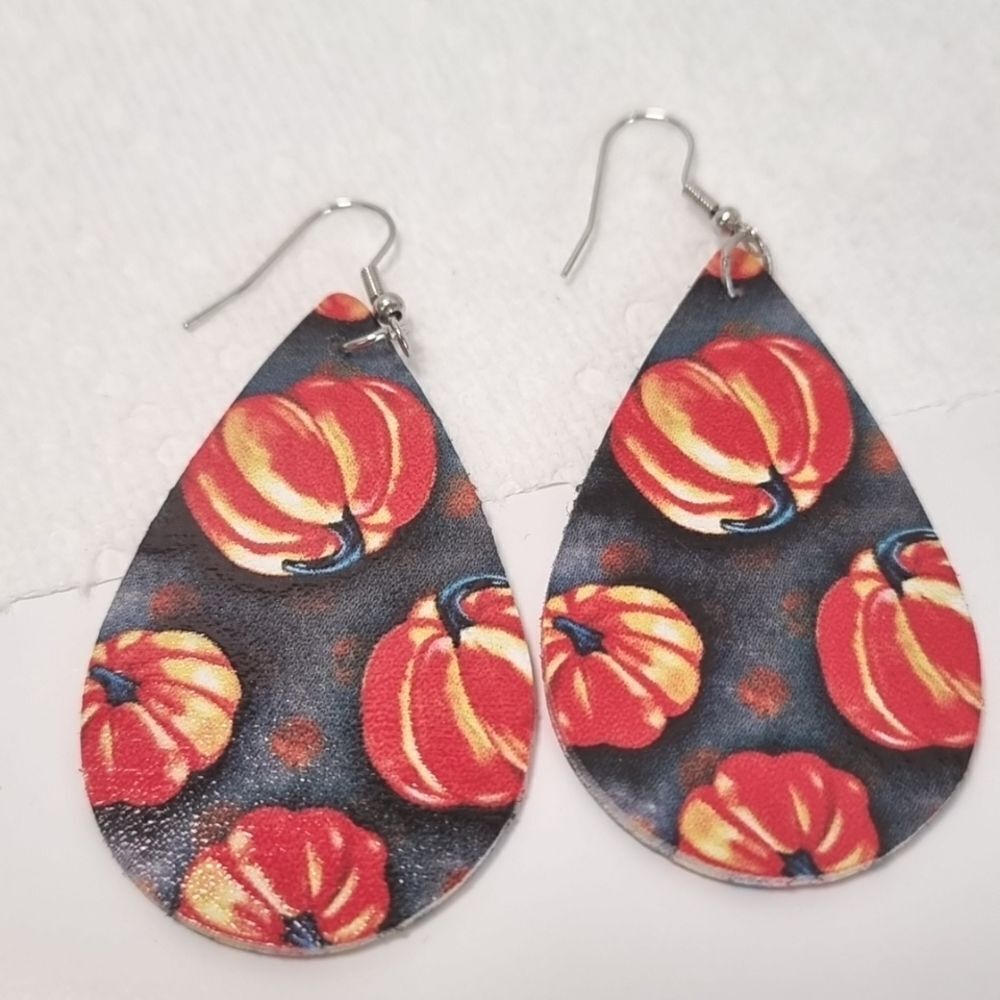 👋 Fall Pumpkin Earrings | Mix And Match 3/$20